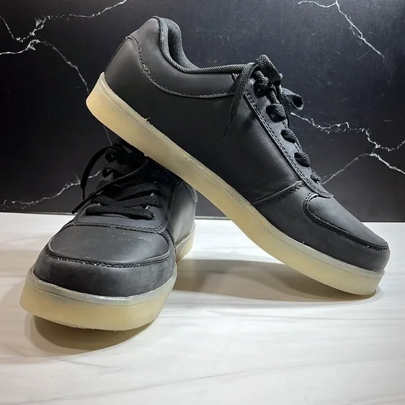 Unbranded Men’s Sneaker Black sz 8 - Picture 5 of 9